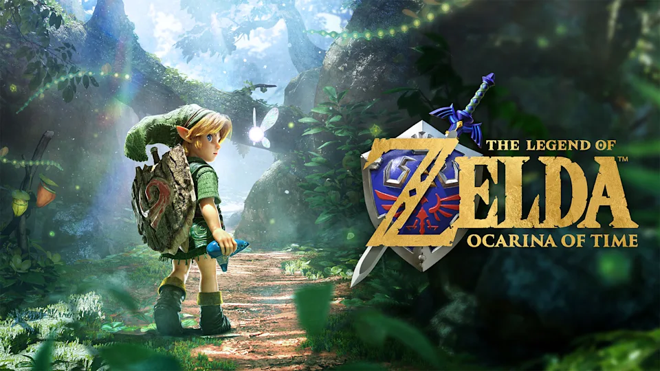 Key art de The Legend of Zelda: Ocarina of Time